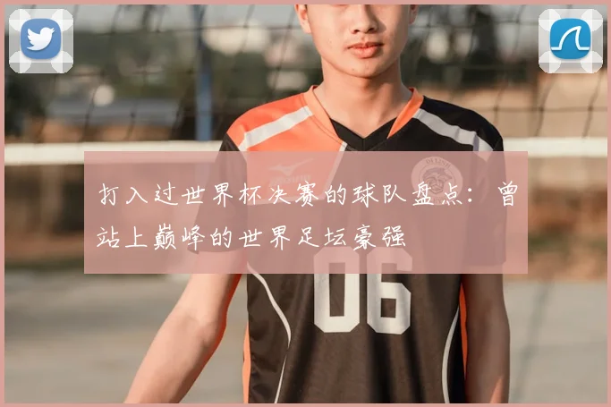 打入过世界杯决赛的球队盘点:曾站上巅峰的世界足坛豪强